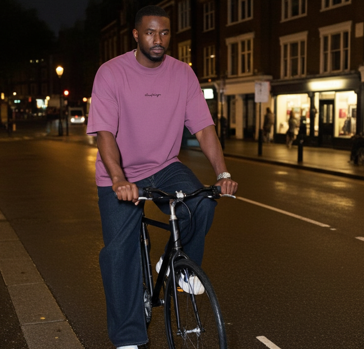 Short Sleeve Drop shoulder Oversized Loose Fit | Adult unisex