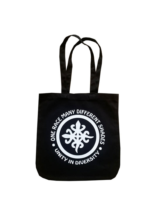 Organic everyday tote bag, resilient fashion bold statement
