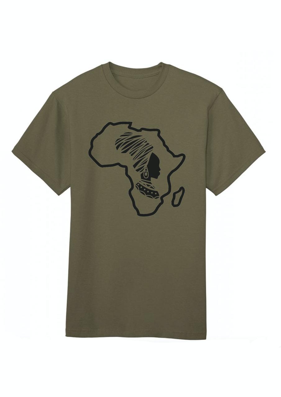 Mama Africa Design on soft Cotton wide fit T-shirt