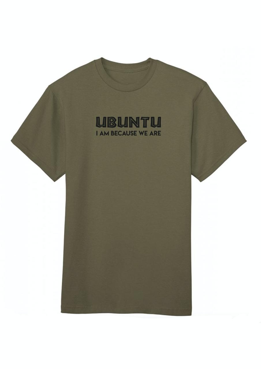 Ubuntu - I am because we are Unisex Cotton T-shirt
