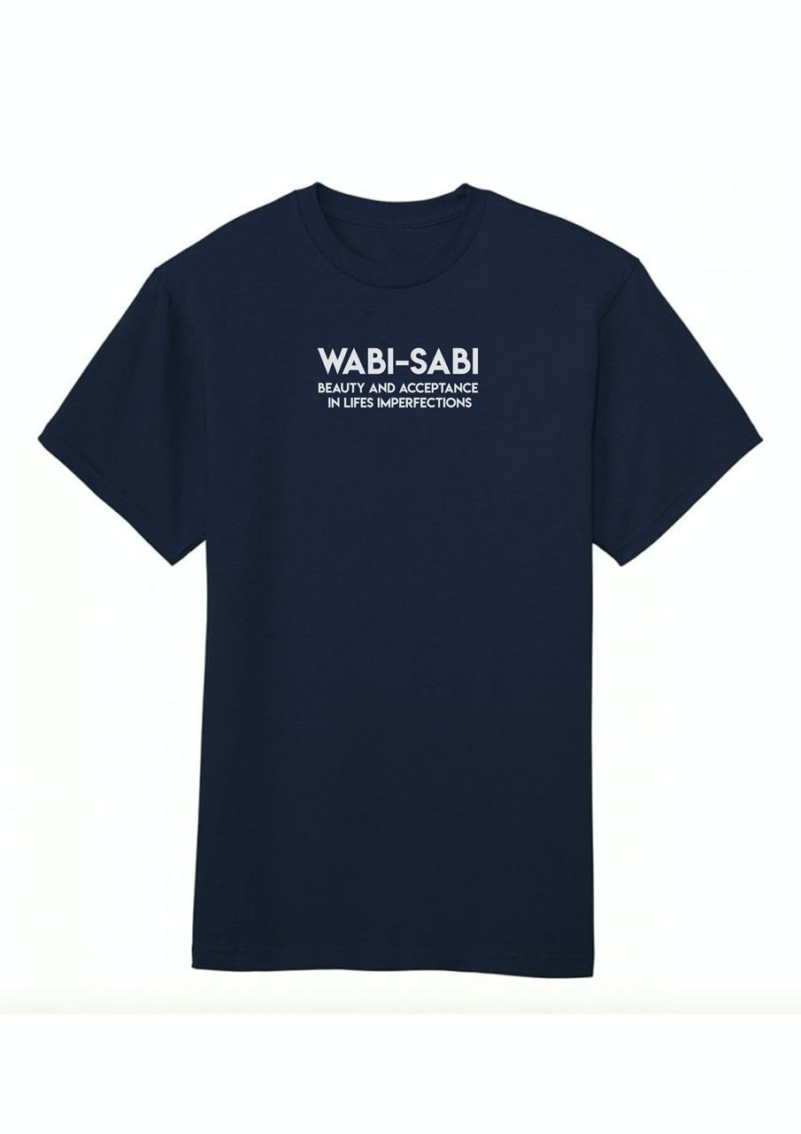 Unique Premium Cotton wide loose fit Wabi Sabi T-shirt