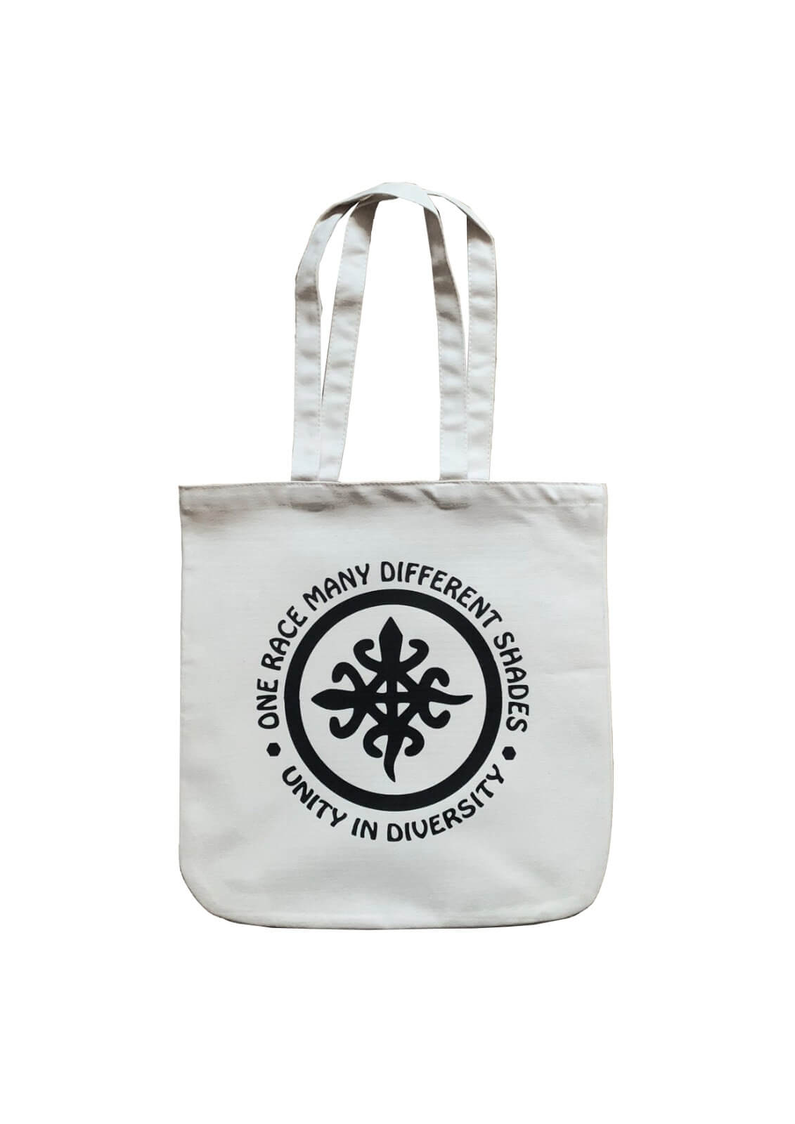 Organic everyday tote bag, resilient fashion bold statement