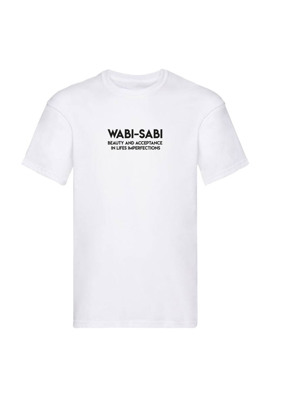 Wabi Sabi Writing Cotton T-shirt