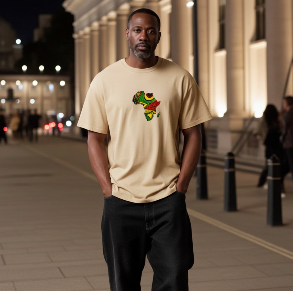 Colours - Digital Printed Organic Cotton Adult Men's T-shirt