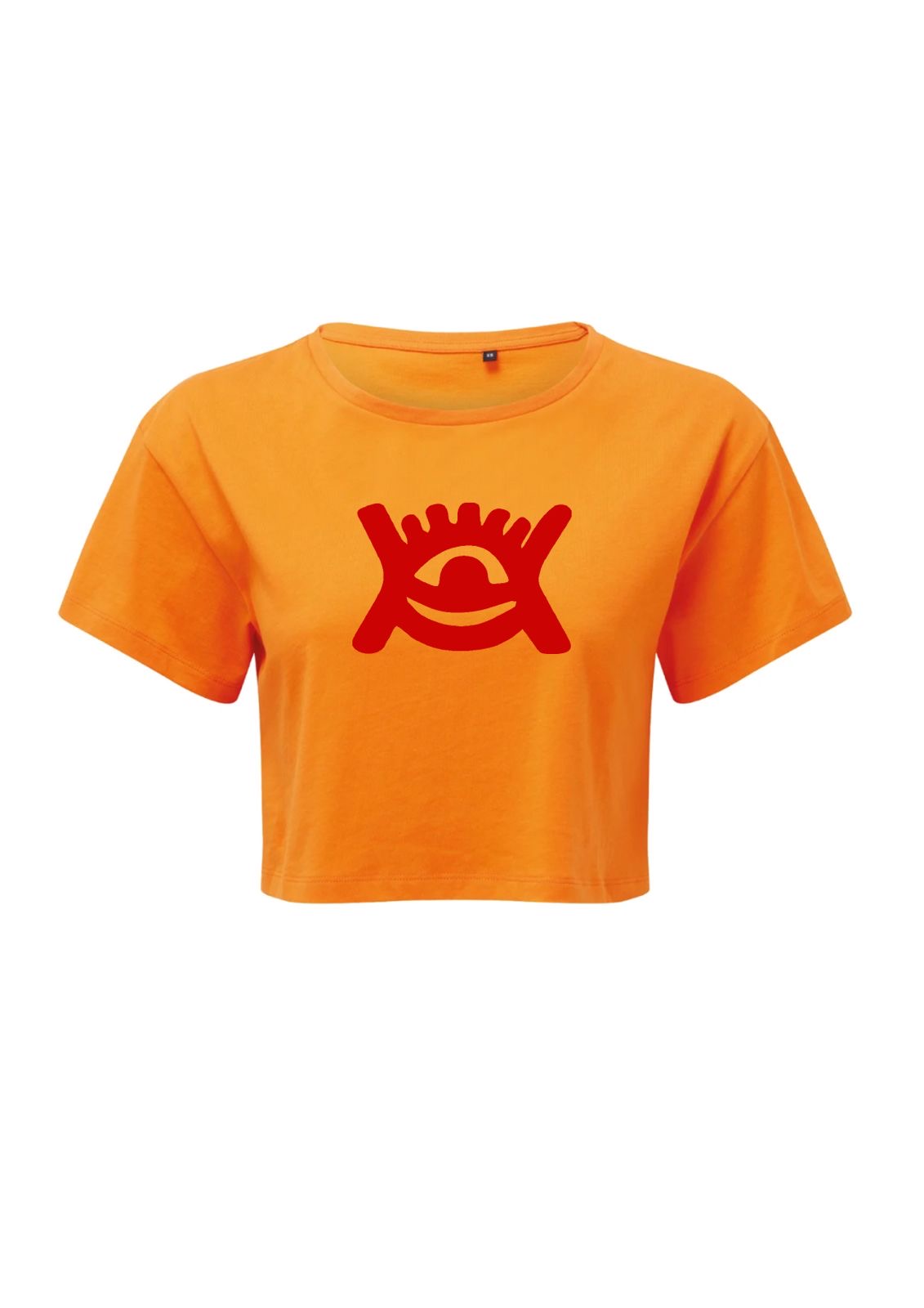 E T I A design Adinkra Universe Women's Cropped T-shirt - 100% Cotton Streetwear Crop Top
