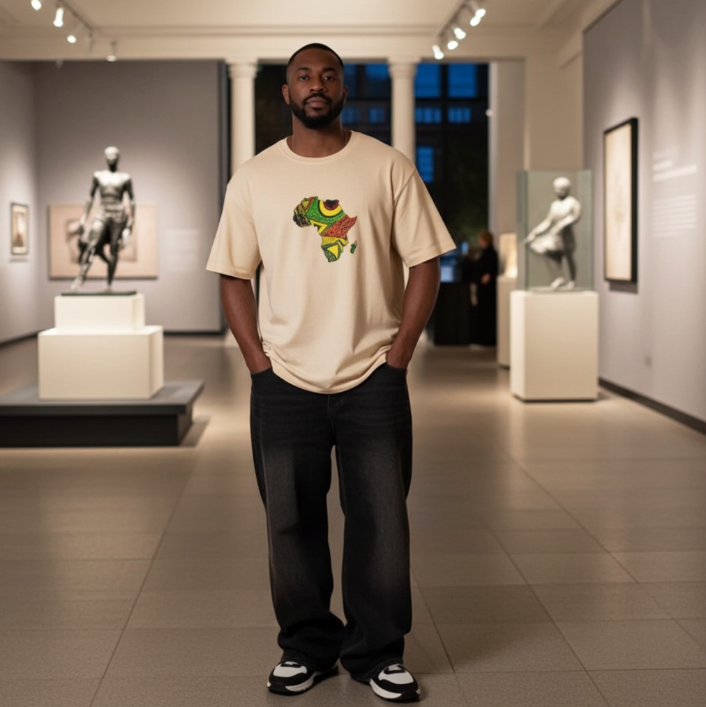 Colours - Digital Printed Organic Cotton Adult Men's T-shirt