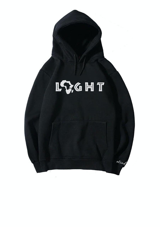 Light Africa Pullover Hoodie drawstring