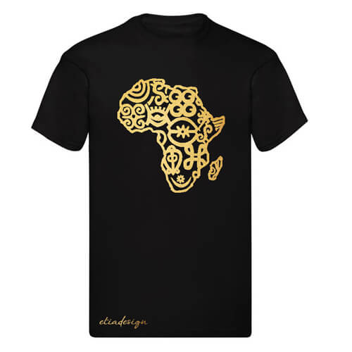 Adinkra Cotton Unisex T-shirt | Adult Size