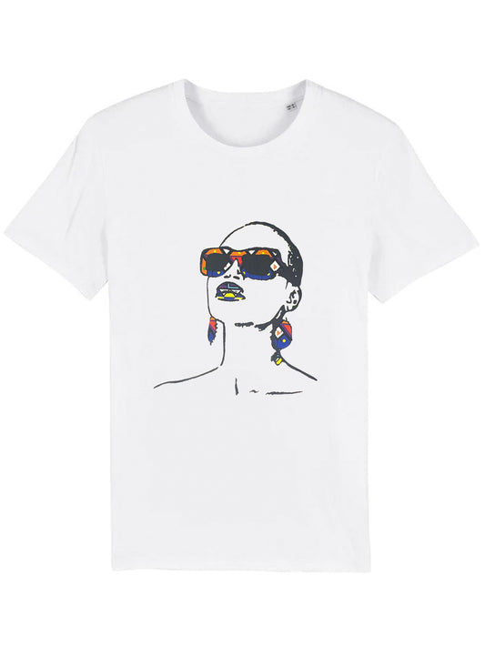 She // Ring-spun Organic combed cotton T-shirt