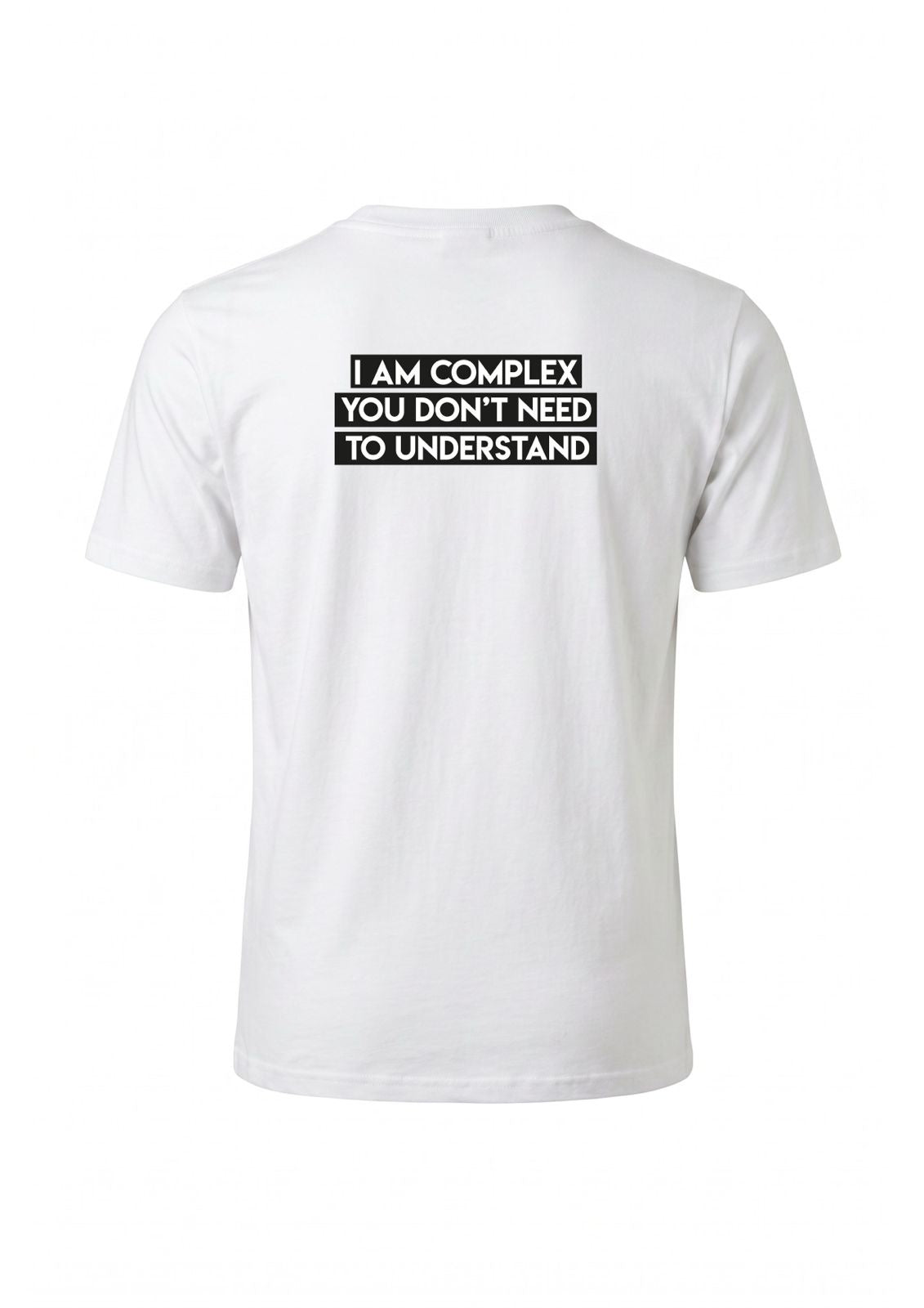 Back of Complex T-shirt 