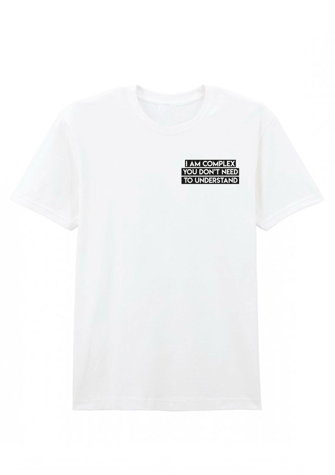 Complex cotton t-shirt graphic design