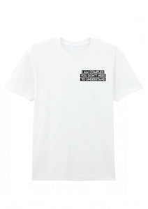 Complex cotton t-shirt graphic design