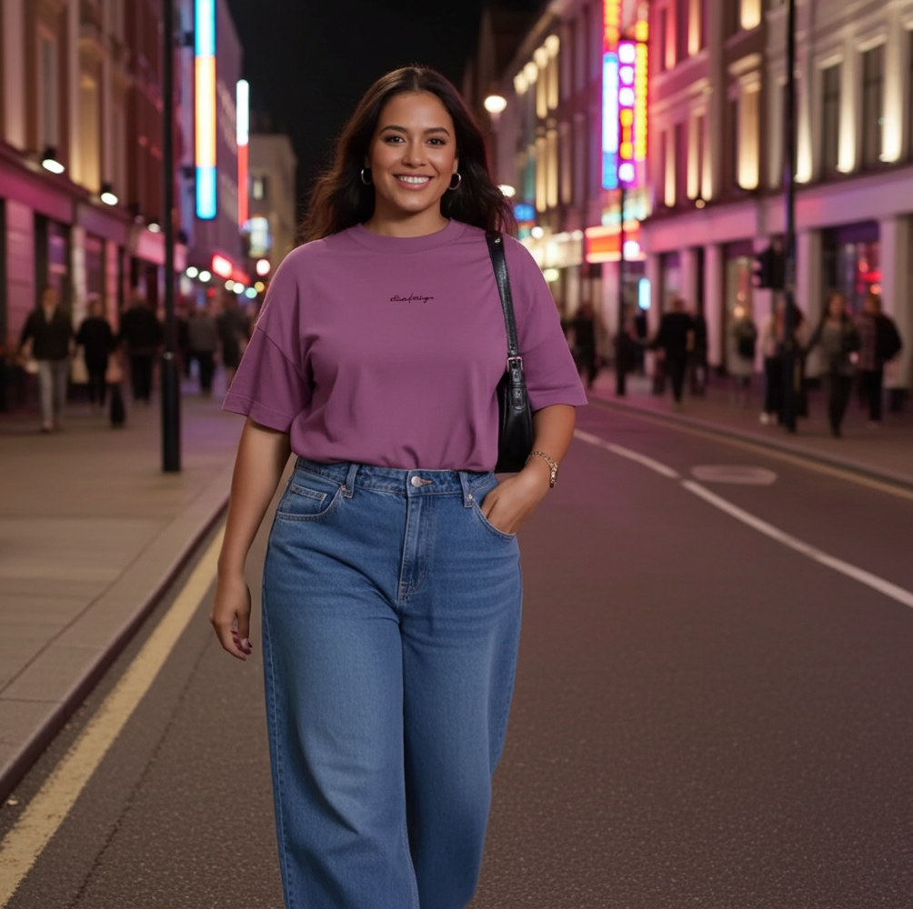 Short Sleeve Drop shoulder Oversized Loose Fit | Adult unisex