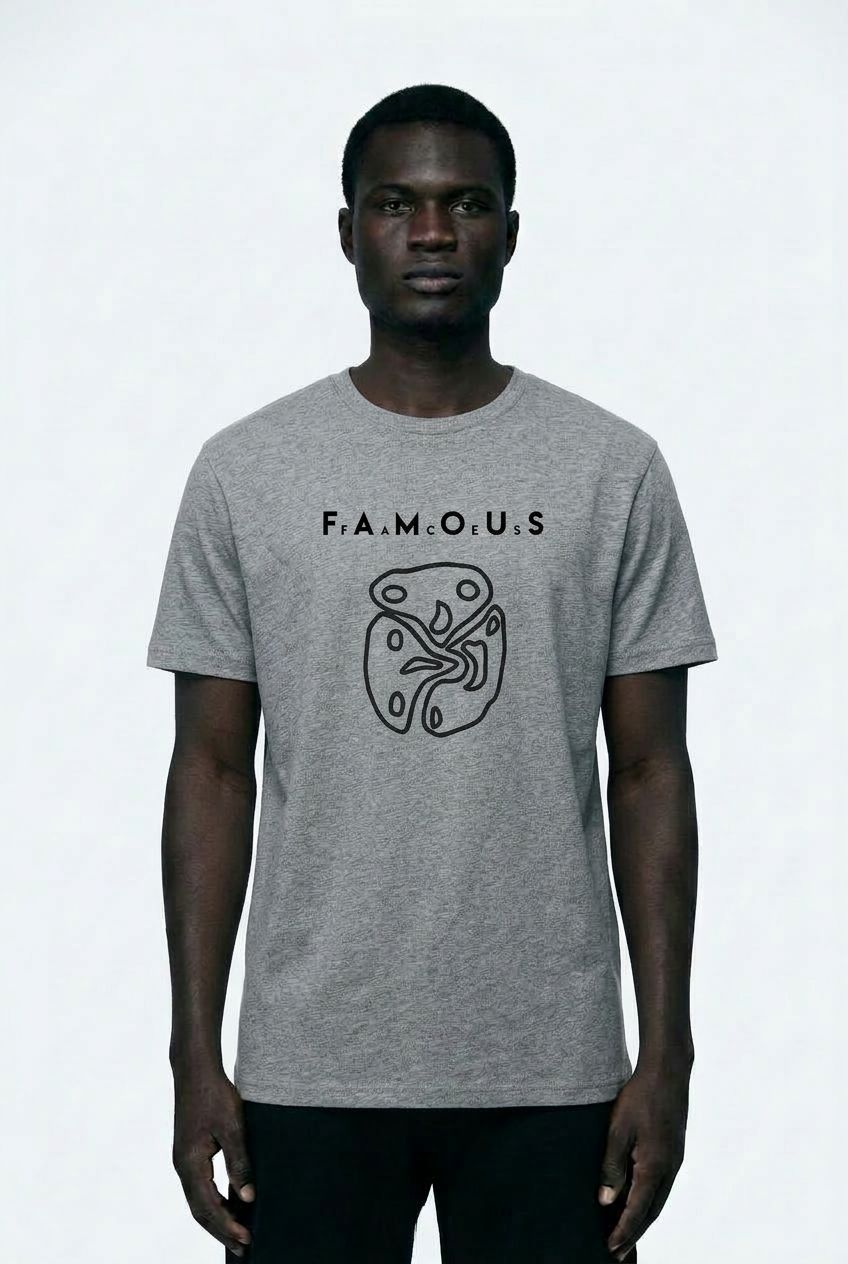 Graphic design in grey and black