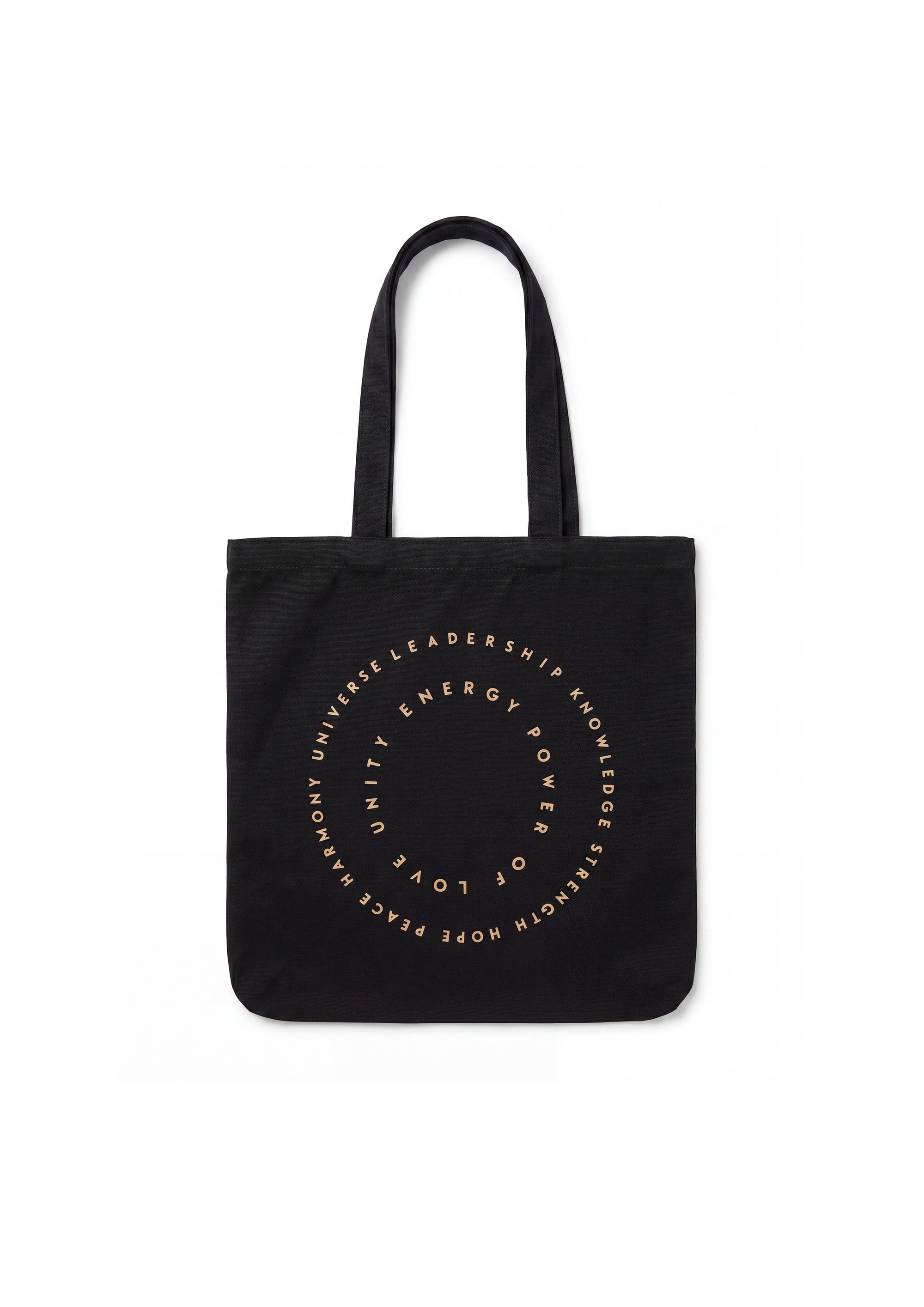 Adinkra Canvas Tote Bag – Strong Organic Cotton Shopper