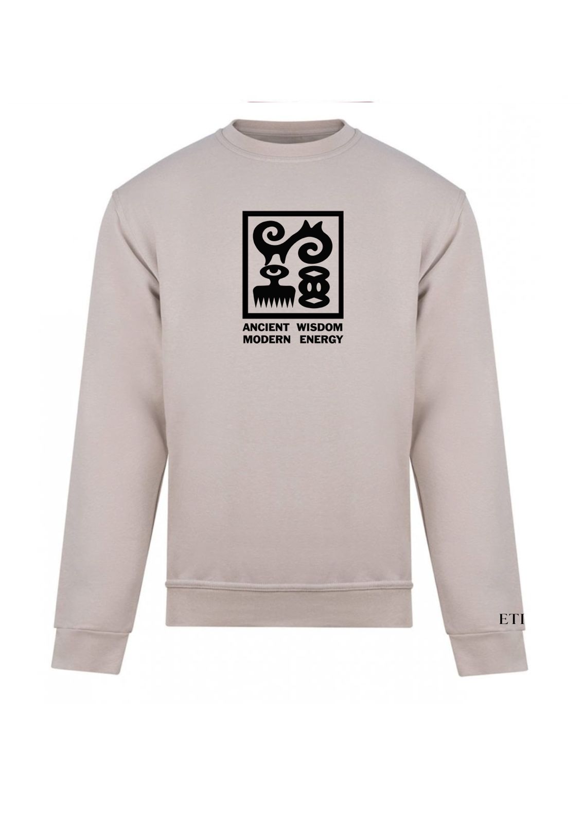Ancient Wisdom | ModernEnergy| Classic Style Print| Adult size | Made in UK | Etia Design | Long sleeve