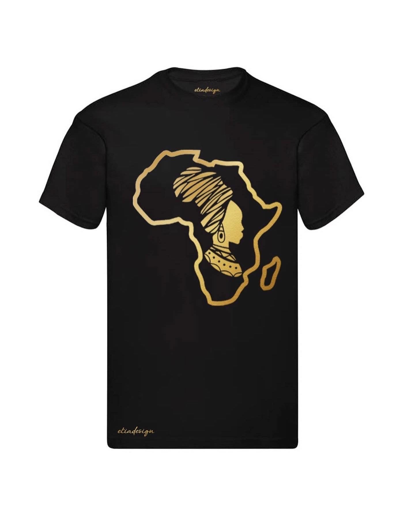 Mama Africa Design on soft Cotton wide fit T-shirt