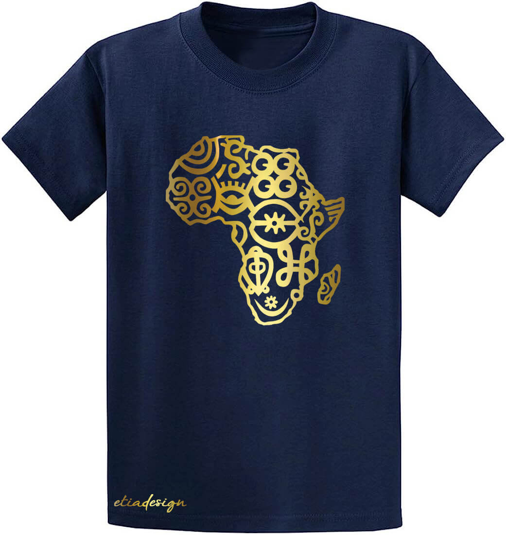 Adinkra Cotton Unisex T-shirt | Adult Size