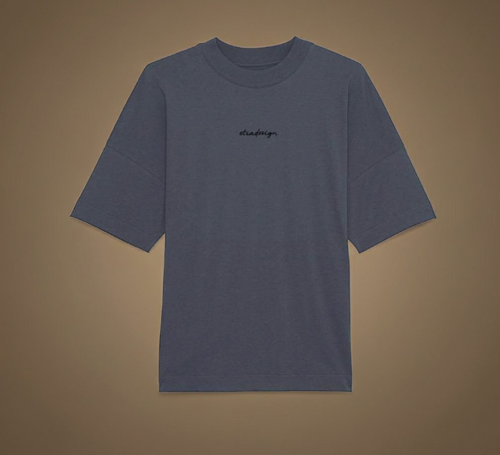 Oversized Drop Shoulder T-Shirt – Adult Unisex Streetwear Tee