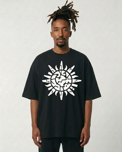 Short sleeve, black T-shirt 