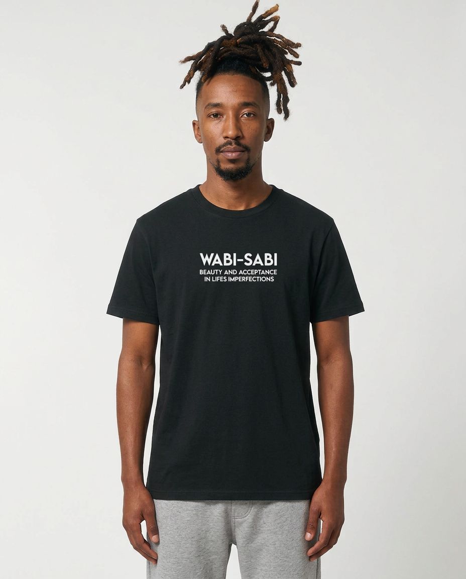 Cotton short sleeve black tee