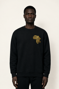 Adinkra Gold sweatshirt front with clean background