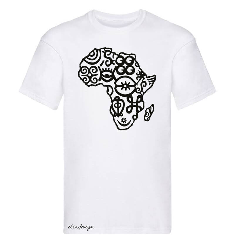 Adinkra Cotton Unisex T-shirt | Adult Size