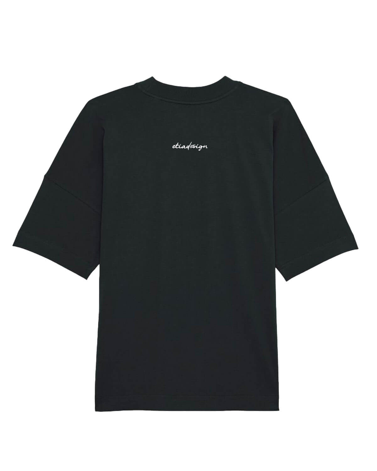 Black and white embroidered 