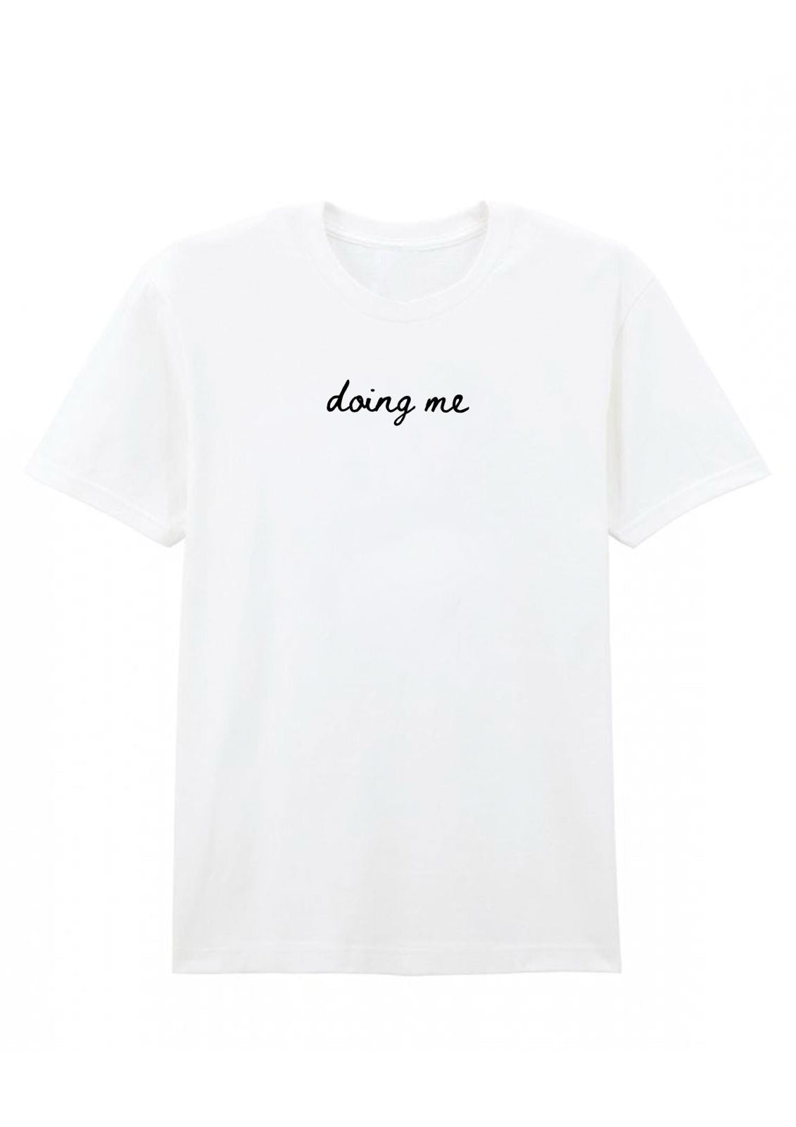 Doing me | Cotton Adult Loose Fit T-shirt