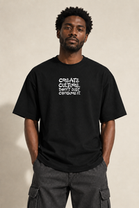 Create Culture white-print front preview
