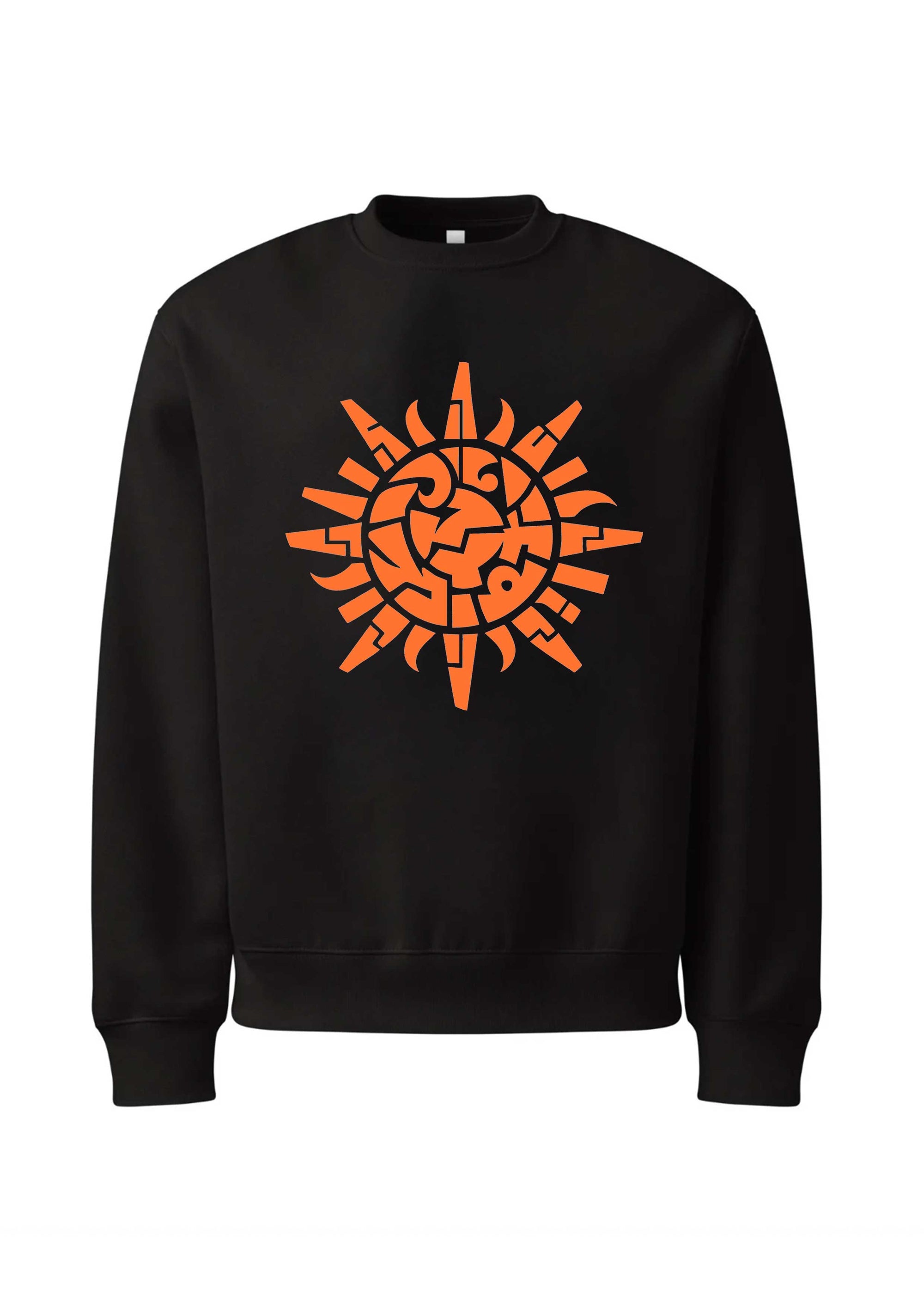 Adult Unisex Sun Symbol Sweatshirt – Original Graphic Crewneck