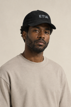 ETIA corduroy cap lifestyle mockup