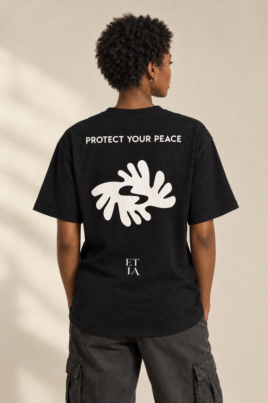 Protect Your Peace back, warm background